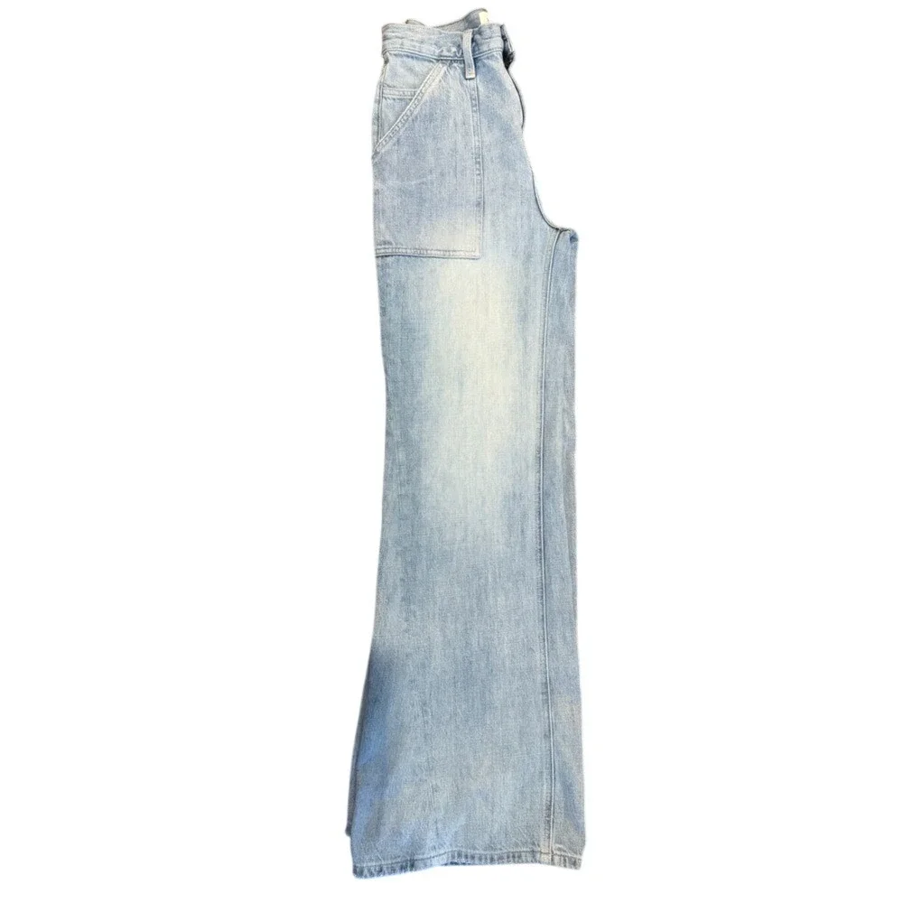 Best Selling Pistola Ruby High Rise Wide Leg Jean Size 25 Women's Kona Wash - Picture 4 of 10